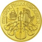 1/10 oz Austria Gold 1/10 oz  Austria Gold Philharmonic BU (Random Year) customary in banking