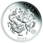 2026 1/4 oz Australia Silver Australian Sovereign PP