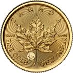2026 1/10 oz Canada Gold 2026 1/10oz  Canada Gold Treasured Maple Leaf BU