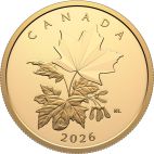 2026 1 oz Canada Gold 2026  1oz  Canada Multifaceted Maple Leaves PP