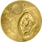 2025 1/10 oz France Gold 2025 1/10oz Gold The Space Odyssey with Thomas Pesquet Coin PP