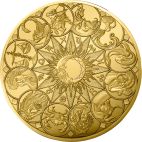 2026 3.99g France Gold 2026 France Gold Astrological signs - the Astrological Wheel 500€  Coin UN