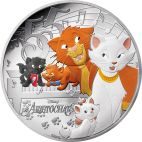 2025 22.18g France Silver 2025 22.20gm France 10€ silver The Aristocats Coin PP