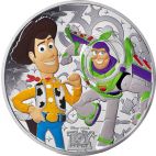 2025 22.18g France Silver 2025 22.20gm France 10€ silver Toy Story PP