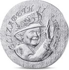 2026 22.18g France Silver Queen Elizabeth II PP