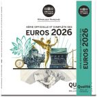 2026 France Copper-Nickel 2026 8 French circulating denominations - Brilliant Uncirculated quality BU