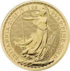 2025 1 oz Great Britain Gold Britannia