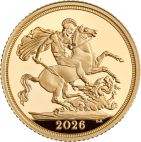 2026 7.32g Great Britain Gold Sovereign 2026 PP