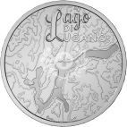 2025 19.98g Switzerland Silver 2025 20gm Switzerland Silver Lake Lugano Coin UN