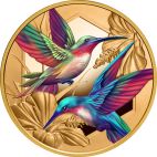 2026 1 oz Niue Gold Hummingbird PP
