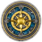 2026 2 oz Niue Silver Compass PL