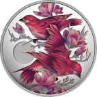 2026 1 oz Niue Silver Purple Finch & Magnolias PP