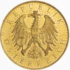 1934 Austria Gold 100 Schilling 1934