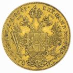 1845 Gold Dukat 1845 V VZ-, Kr.