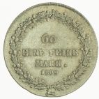1809 Silver 20 Kreuzer 1809 VZ, small crane.