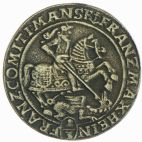 1672 Silver 1/3 Taler 1672 AB-K VZ-, Hsp.