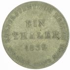 1836 Germany Silver Taler 1836 Hessen-Kassel