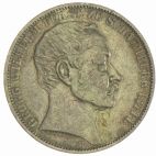 1860 Germany Silver Vereinstaler 1860 B VZ-, Kr.