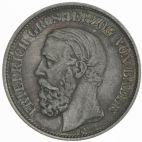 1901 Germany Silver 2 Mark 1901 G VZ-, appealing patina