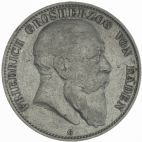 1904 Germany Silver 5 Mark 1904 G SS