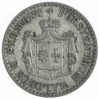 Silver Silbergroschen 1867 B almost full-time