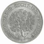 1927 Silver 5 Reichsmark 1927 F Eichbaum VZ, min. angelaufen