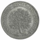 1927 Silver 5 Reichsmark 1927 J Eichbaum VZ, min. angelaufen
