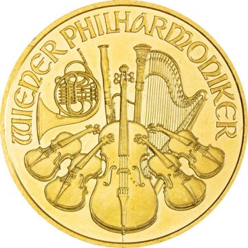 2004 1 oz Austria Gold 2004 1 oz Austria Vienna Gold Coin 37mm customary in banking