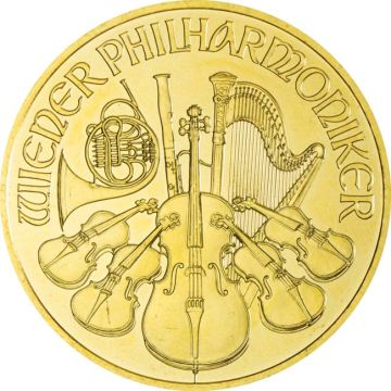 2009 1 oz Austria Gold 2009 1 oz Austria  Gold Philharmonic BU customary in banking