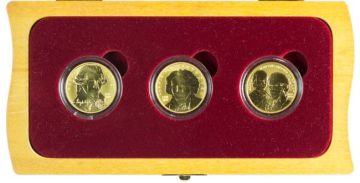 2006 30g Austria Gold Great Composers Set PP