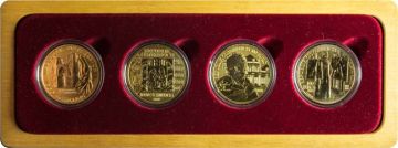 2003 64g Austria Gold Austrian Art Treasures Series Hand-lifted