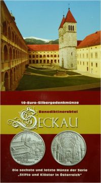2008 16g Austria Silver 2008 16g Austria Silver Seckau Abbey PN PN