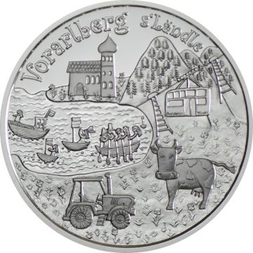 2013 16g Austria Silver 2013 16g Austria Silver Vorarlberg PP PP