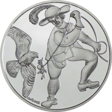 2000 22.20g Austria Silver Hohenwerfen PP