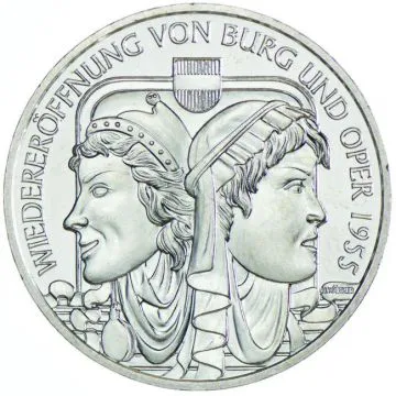 0000 1/2 oz Austria Silver Austria 10 Euro Silver customary in banking