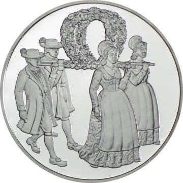 1994 22.20g Austria Silver River Region PP