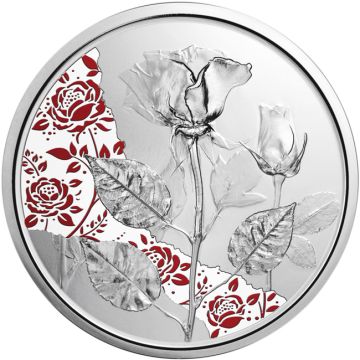 2021 1/2 oz Austria Silver 2021 1/2 oz Austria Silver The Rose PP PP