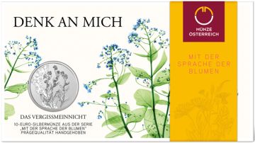 2023 1/2 oz Austria Silver 2023 16.82g Austria Silver The Forget-me-not PN PN