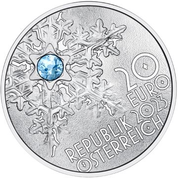 2023 20.74g Austria Silver 2023 20.74g Austria Silver The Snowflake PP PP