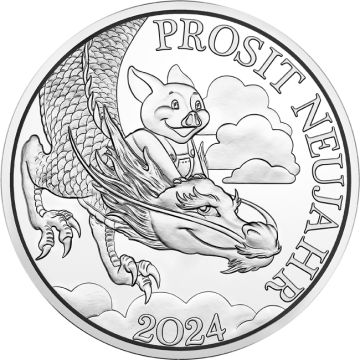 2023 4.50g Austria Silver 2023 4.50g Austria Silver Lucky Token PP PP