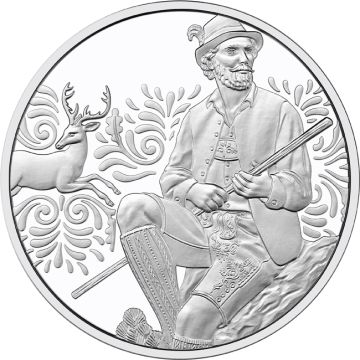 2025 1/2 oz Austria Silver 2025 1/2 oz Austrian Aufbrezern Silver Coin, 10 Euro, in Blister Pack, Brand New, Unused PN