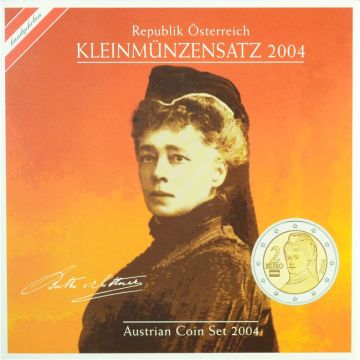 2004 Austria Copper-Nickel Course set PN