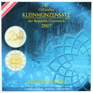 2007 Austria Copper-Nickel 2007 Austria Copper-Nickel Course set PN PN