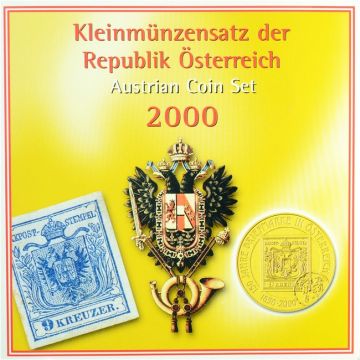 2000 Austria Copper-Nickel Coin set PN