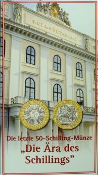 2001 Austria Copper-Nickel Schilling PN