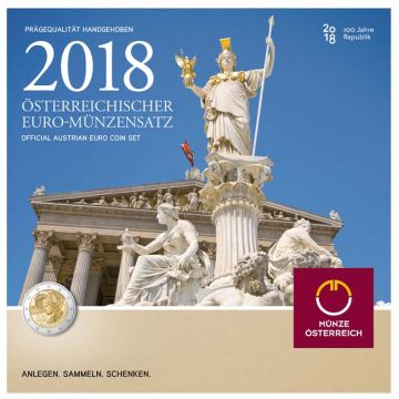 2018 Austria Copper-Nickel 2018 Austria Copper-Nickel Starter Set PN PN