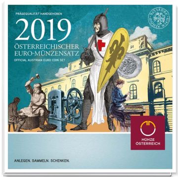 2019 Austria Copper-Nickel 2019 Austria Copper-Nickel Course set PN PN