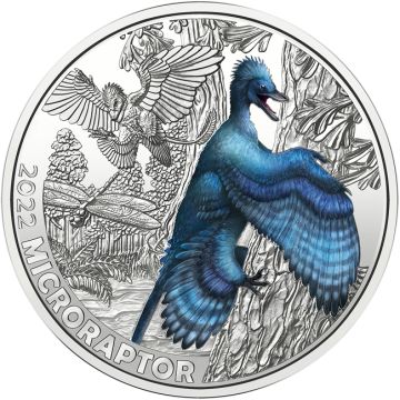 2022 Austria Copper-Nickel 2022 Austria Copper-Nickel Microraptor Gui PN PN