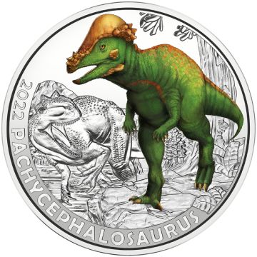 2022 Austria Copper-Nickel 2022 Austria Copper-Nickel Pachycephalosaurus Wyomingensis PN PN