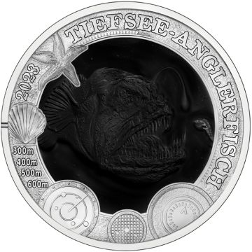2023 Austria Copper-Nickel 2023 Austria Copper-Nickel Deep-sea anglerfish PN PN